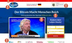 Wir warnen in der Review vor dem Bitcoin Superstar Betrug