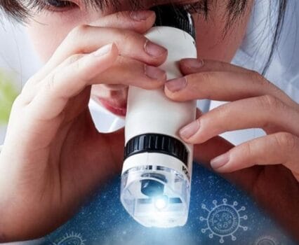 Nunanu™ Taschenmikroskop für Kinder